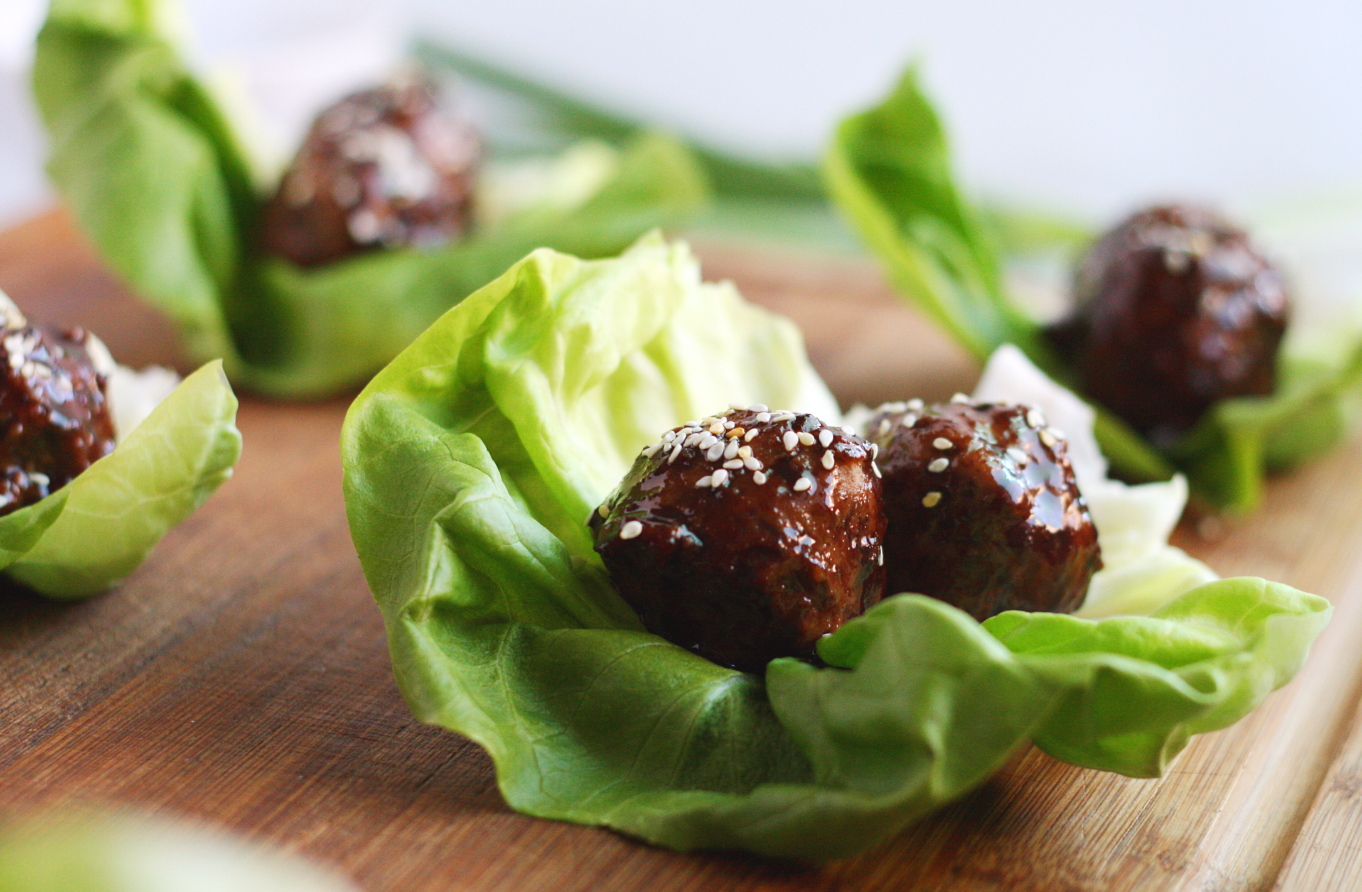 Hoisin Glazed Turkey Meatballs - Simple, Sassy And Scrumptious