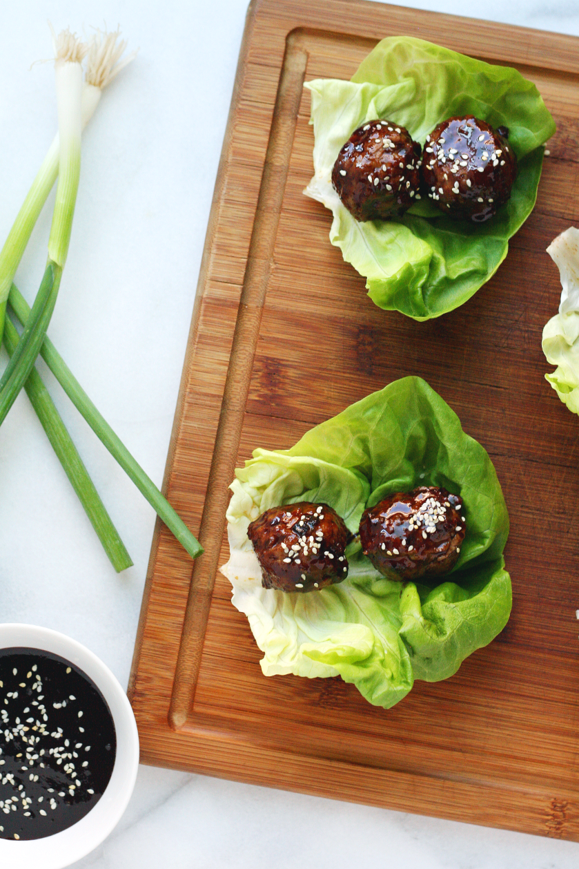 Hoisin Glazed Turkey Meatballs - Simple, Sassy And Scrumptious