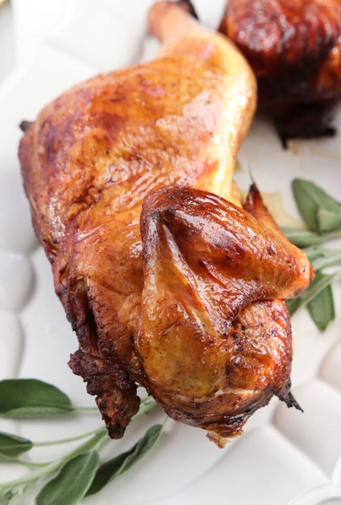 Whiskey Maple Smoked Chicken - Simple, Sassy and Scrumptious